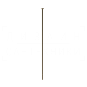 Gessi Perle Излив потолочный для раковины 160 см, цвет: finox brushed nickel 74099#149
