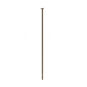 Gessi Perle Излив потолочный для раковины 160 см, цвет: coffee bronze brushed PVD 74099#761
