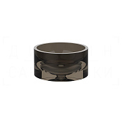 Gessi Perle Раковина чаша d40х20h см, без перелива, цвет: fume 74610#564