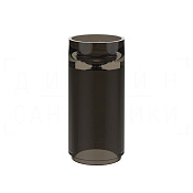 Gessi Perle Раковина напольная d40х90h см, выпуск в пол, цвет: fume 74612#564