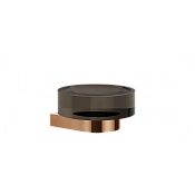Gessi Perle Мыльница с стеклянной чашей, подвесная, цвет: copper PVD 74812#030