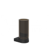 Gessi Perle Стакан подвесной, стеклянный, цвет: matte black 74816#299