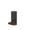 Gessi Perle Стакан подвесной, стеклянный, цвет: dark bronze 74816#845