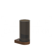 Gessi Perle Стакан подвесной, стеклянный, цвет: dark bronze 74816#845