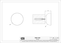 Gessi Perle Крючок для полотенец одинарный, подвесной, цвет: chrome 74821#031