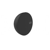Gessi Perle Крючок для полотенец одинарный, подвесной, цвет: matte black 74821#299