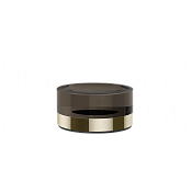 Gessi Perle Мыльница с стеклянной чашей, настольная, цвет: nickel PVD 74826#720