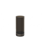 Gessi Perle Стакан настольный, стеклянный, цвет: black metal brushed PVD 74833#707
