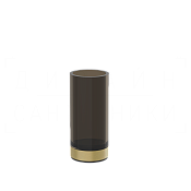 Gessi Perle Стакан настольный, стеклянный, цвет: brushed brass PVD 74833#727