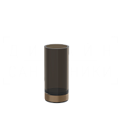 Gessi Perle Стакан настольный, стеклянный, цвет: coffee bronze brushed PVD 74833#761