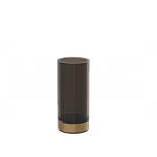 Gessi Perle Стакан настольный, стеклянный, цвет: deep bronze brushed PVD 74833#791