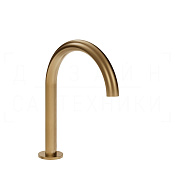 Gessi Ludovica Излив отдельностоящий для раковины 16,9 см, цвет: warm bronze brushed PVD 76021#726