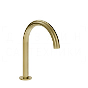 Gessi Ludovica Излив отдельностоящий для раковины 16,9 см, цвет: brushed brass PVD 76021#727