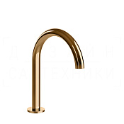 Gessi Ludovica Излив отдельностоящий для раковины 16,9 см, цвет: warm bronze PVD 76021#735