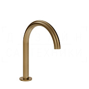 Gessi Ludovica Излив отдельностоящий для раковины 16,9 см, цвет: deep bronze brushed PVD 76021#791