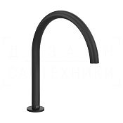 Gessi Ludovica Излив высокий отдельностоящий для раковины 17,4 см, цвет: matte black 76025#299