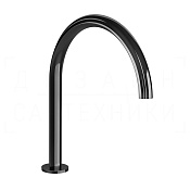 Gessi Ludovica Излив высокий отдельностоящий для раковины 17,4 см, цвет: black metal PVD 76025#706