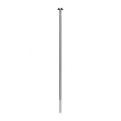 Gessi Ludovica Излив потолочный для раковины 160 см, цвет: chrome 76099#031