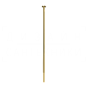 Gessi Ludovica Излив потолочный для раковины 160 см, цвет: gold PVD 76099#246