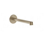 Gessi Ludovica Излив настенный для раковины 20,1 см, цвет: finox brushed nickel 76102#149