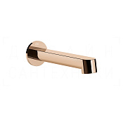 Gessi Ludovica Излив настенный для ванны 19,1 см, цвет: copper PVD 76103#030