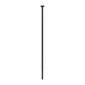Gessi Ludovica Излив потолочный для раковины, высота под заказ, цвет: matte black 76199#299