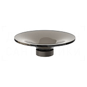 Gessi Ludovica Раковина чаша d50х15h см, без перелива, цвет: black metal brushed PVD 76601#707