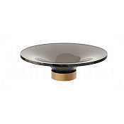 Gessi Ludovica Раковина чаша d50х15h см, без перелива, цвет: warm bronze brushed PVD 76601#726