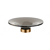 Gessi Ludovica Раковина чаша d50х15h см, без перелива, цвет: warm bronze PVD 76601#735