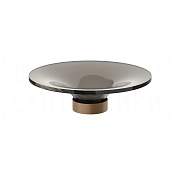 Gessi Ludovica Раковина чаша d50х15h см, без перелива, цвет: coffee bronze brushed PVD 76601#761