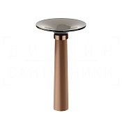 Gessi Ludovica Раковина напольная d50х75h см, выпуск в пол, цвет: copper PVD 76603#030