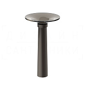 Gessi Ludovica Раковина напольная d50х75h см, выпуск в пол, цвет: black metal brushed PVD 76603#707