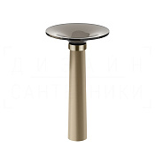 Gessi Ludovica Раковина напольная d50х75h см, выпуск в пол, цвет: nickel PVD 76603#720