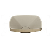 Gessi Jacqueline Раковина чаша 44,8х15h см, без перелива, цвет: finox brushed nickel 77610#149