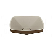Gessi Jacqueline Раковина чаша 44,8х15h см, без перелива, цвет: dark bronze 77610#845