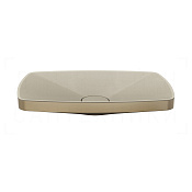 Gessi Jacqueline Раковина чаша 60х10,5h см, без перелива, цвет: finox brushed nickel 77612#149