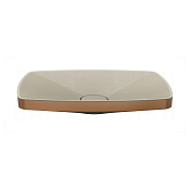 Gessi Jacqueline Раковина чаша 60х10,5h см, без перелива, цвет: copper brushed PVD 77612#708
