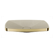 Gessi Jacqueline Раковина чаша 60х10,5h см, без перелива, цвет: brass PVD 77612#710