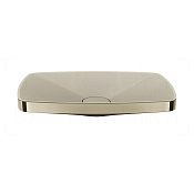 Gessi Jacqueline Раковина чаша 60х10,5h см, без перелива, цвет: nickel PVD 77612#720