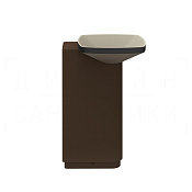 Gessi Jacqueline Раковина напольная 55х90h см, выпуск в пол, цвет: matte black 77616#299
