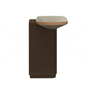Gessi Jacqueline Раковина напольная 55х90h см, выпуск в пол, цвет: copper brushed PVD 77616#708