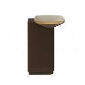 Gessi Jacqueline Раковина напольная 55х90h см, выпуск в пол, цвет: warm bronze brushed PVD 77616#726