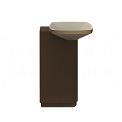 Gessi Jacqueline Раковина напольная 55х90h см, выпуск в пол, цвет: coffee bronze brushed PVD 77616#761