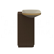 Gessi Jacqueline Раковина напольная 55х90h см, выпуск в пол, цвет: deep bronze brushed PVD 77616#791
