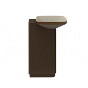 Gessi Jacqueline Раковина напольная 55х90h см, выпуск в пол, цвет: dark bronze 77616#845