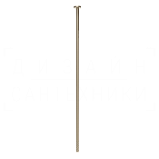 Gessi Pelle Излив потолочный для раковины, высота под заказ, цвет: finox brushed nickel 78096#149