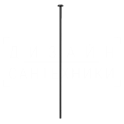 Gessi Pelle Излив потолочный для раковины, высота под заказ, цвет: matte black 78096#299