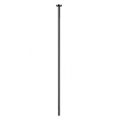 Gessi Pelle Излив потолочный для раковины, высота под заказ, цвет: black metal PVD 78096#706