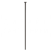 Gessi Pelle Излив потолочный для раковины, высота под заказ, цвет: black metal brushed PVD 78096#707