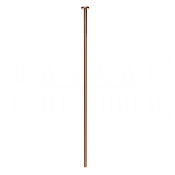 Gessi Pelle Излив потолочный для раковины, высота под заказ, цвет: copper brushed PVD 78096#708
